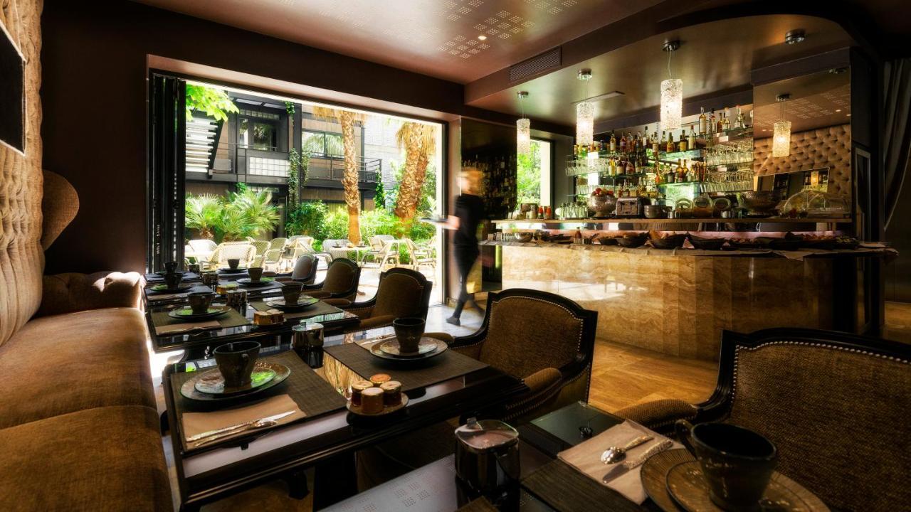 Отель B Montmartre Париж Ресторан фото